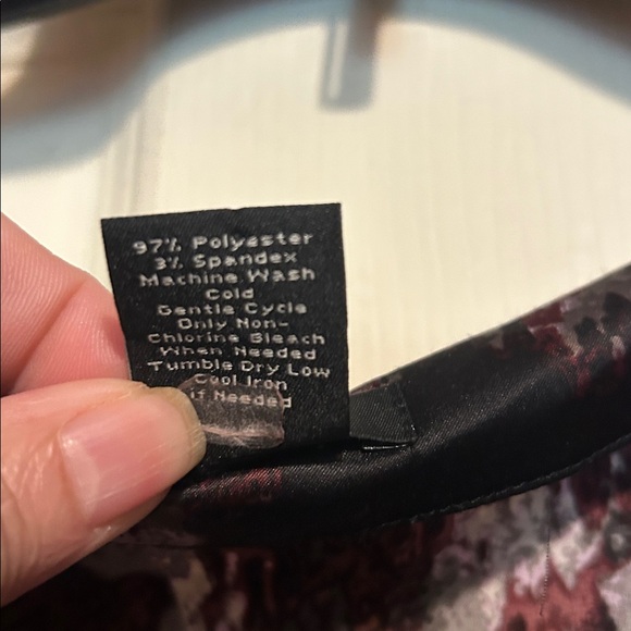 Ann Taylor Top Size Petite 6 Purple - Picture 7 of 8